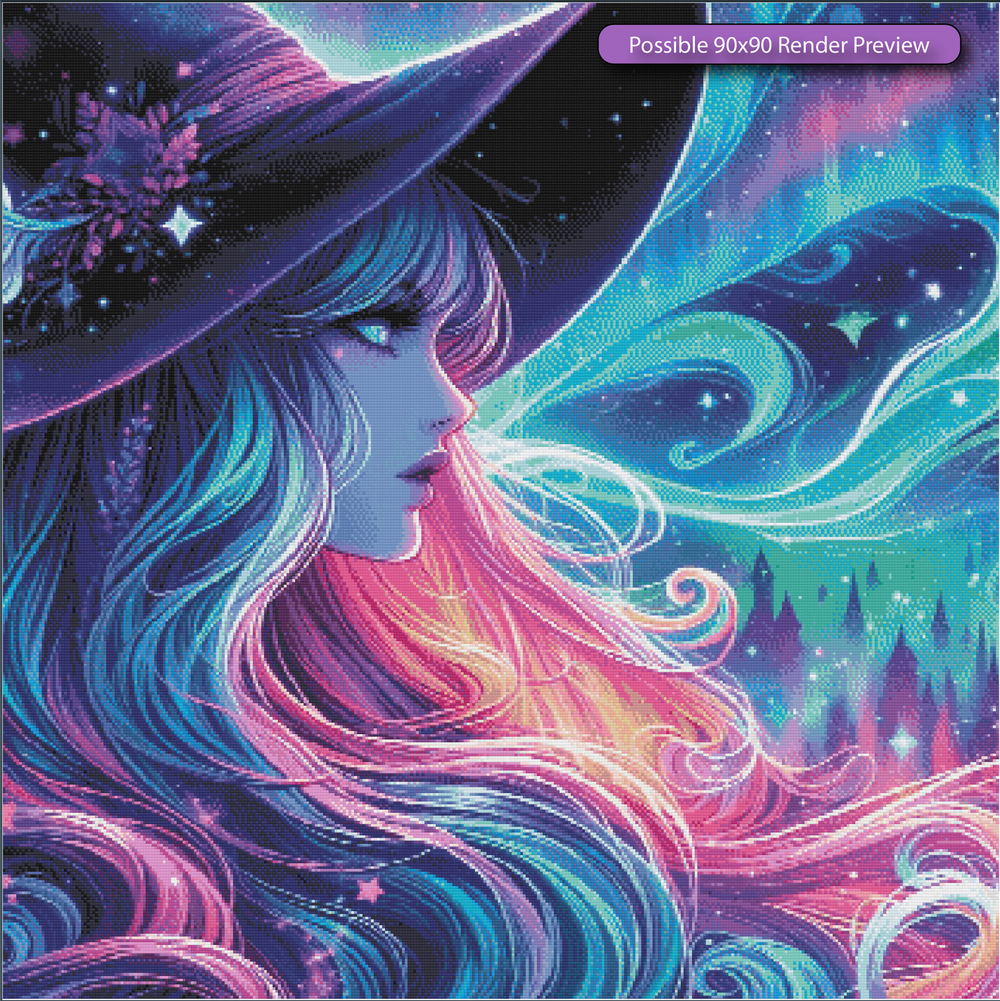 Aurora Borealis Witch