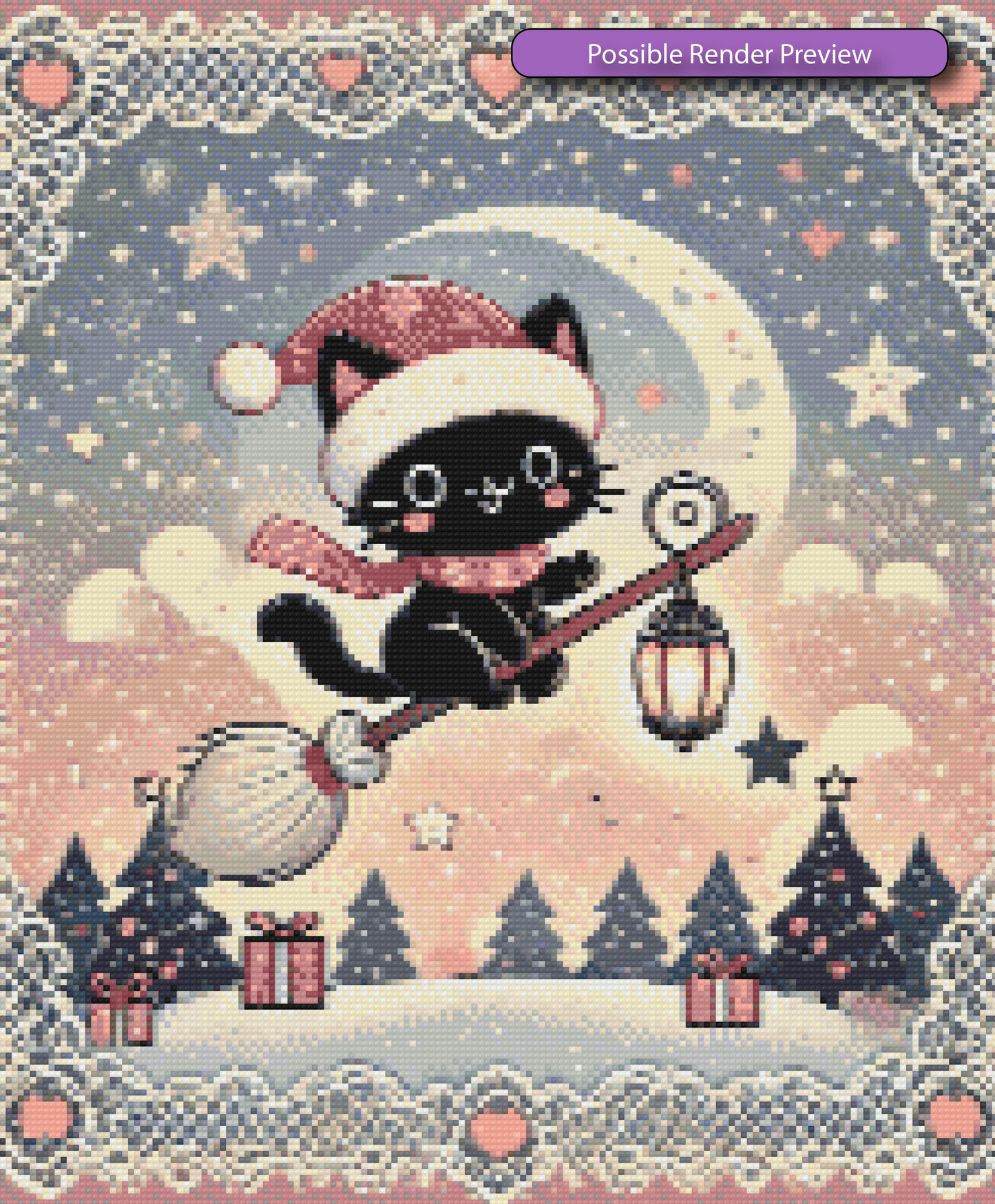 Cat Witch Xmas 