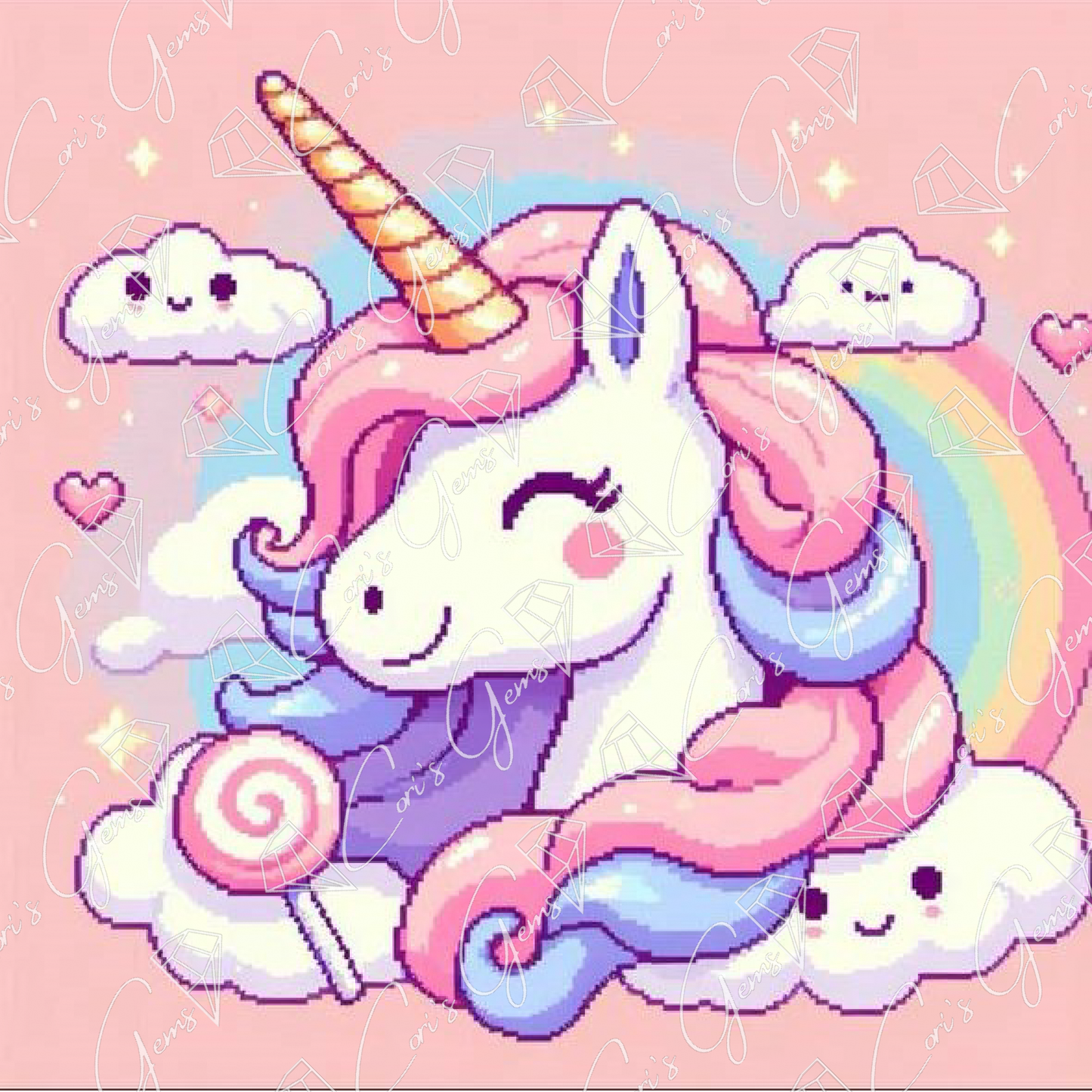 Cotton Candy Unicorn