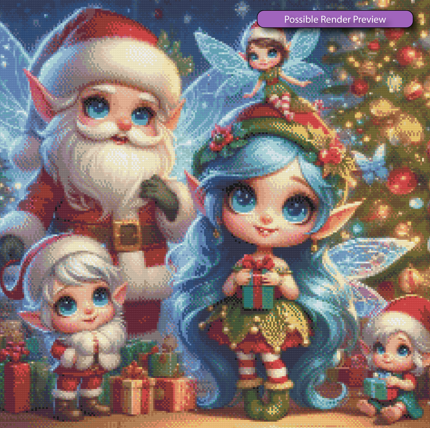 Cotton Elf Gift