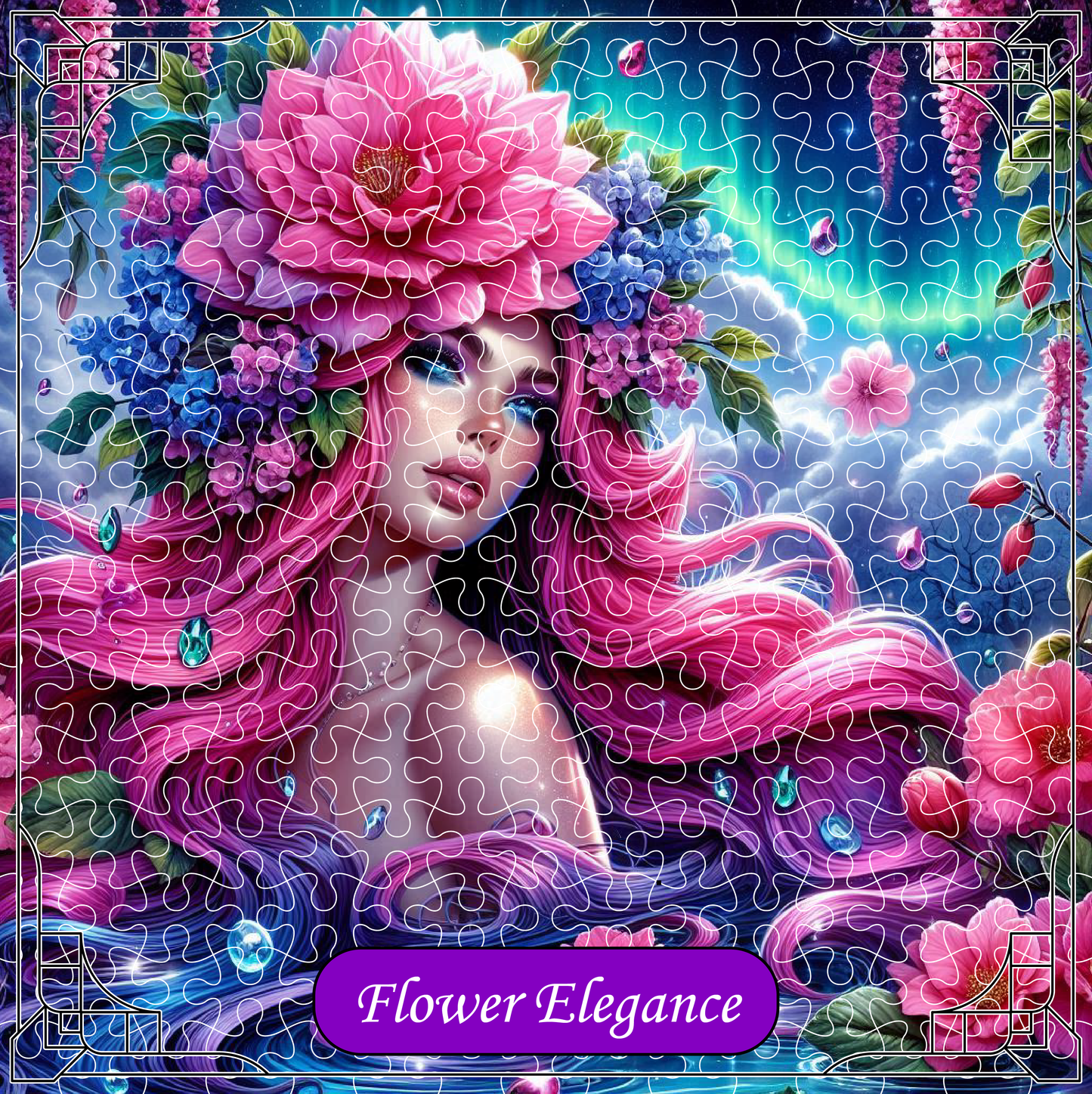 Flower Elegance - Puzzle