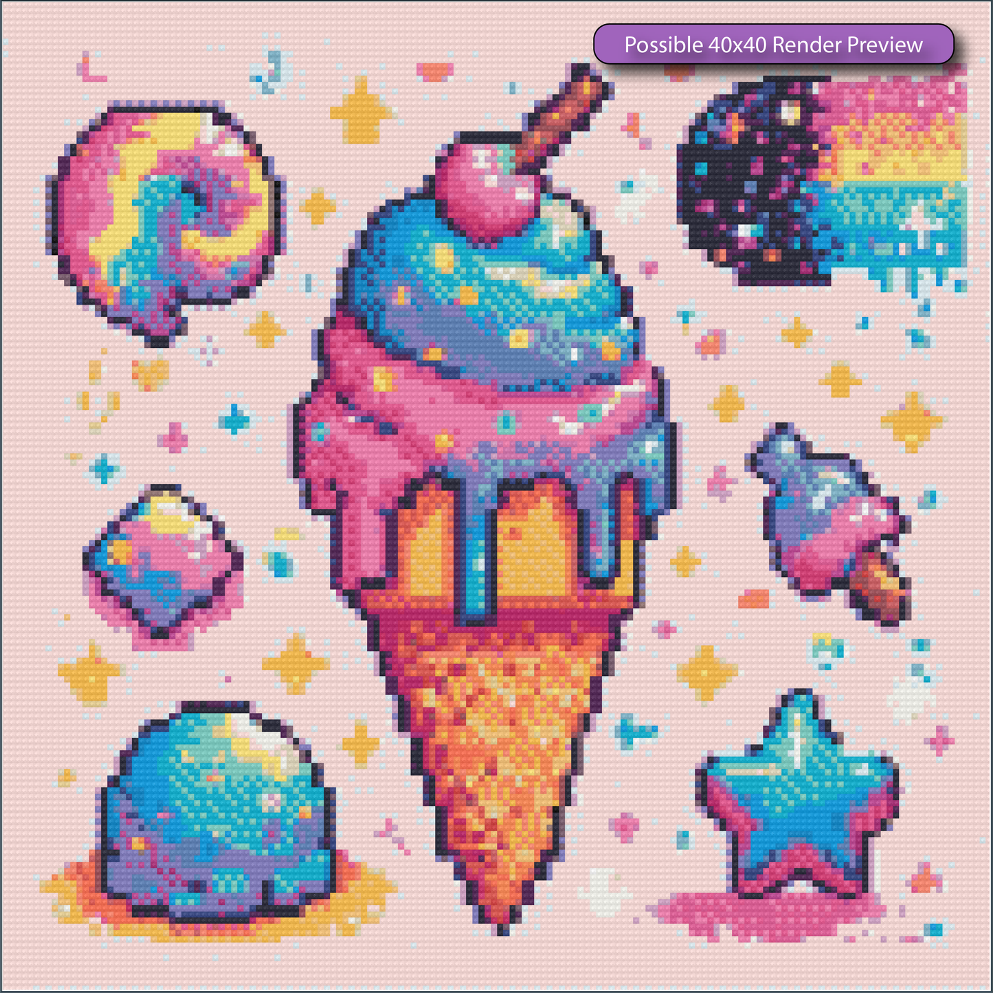 Galaxy Icecream 