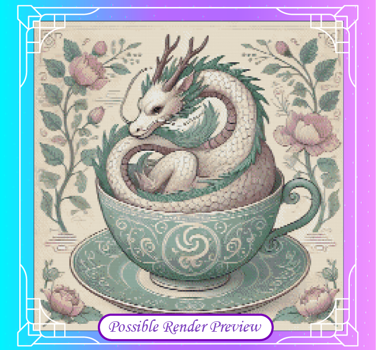 Pastel Dragon Tea