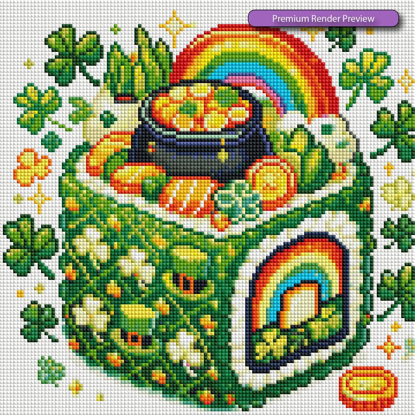 Mini St.Patrick Sushi Kit - Premium Render