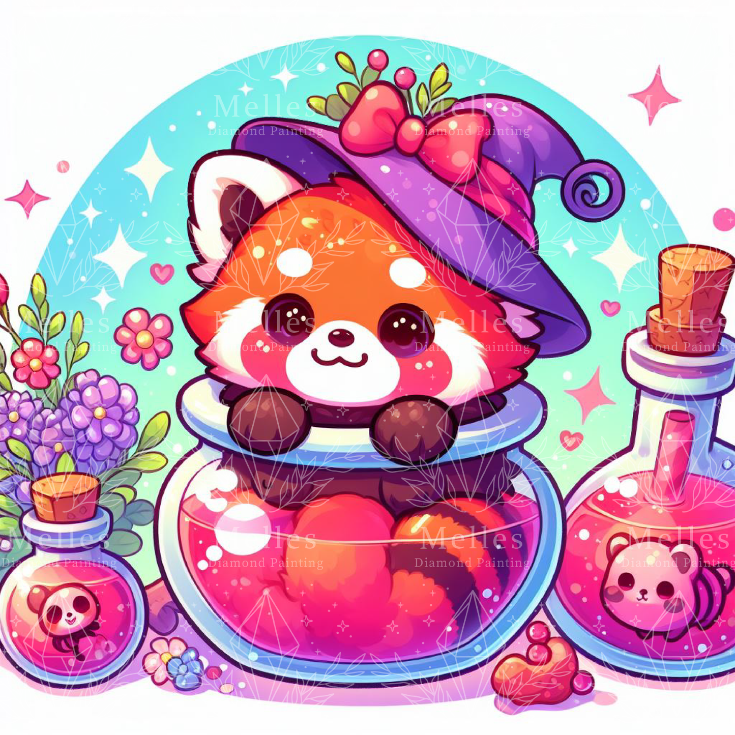 Potion pour panda roux